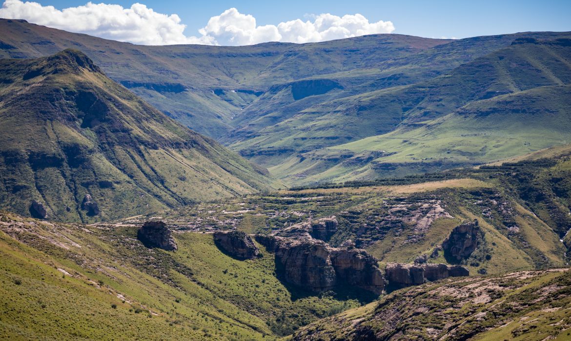 Southern Drakensburg landscape